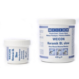 WEICON HB 300 - пастообразный ремонтный металлополимер с наполнением из стали (1кг)