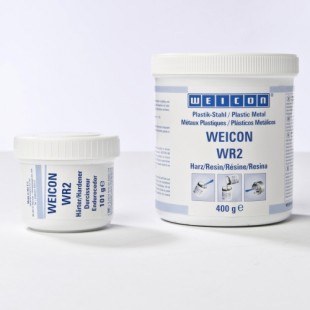 WEICON WR2 - пастообразный ремонтный металлополимер с минеральным наполнением, износоустойчивый 