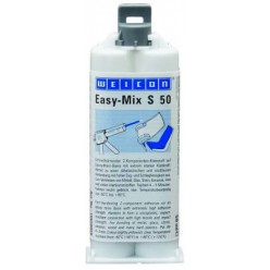 Easy-Mix S50 Эпоксидный клей слегка Желтый,прозрачный(50мл), wcn10650050, Weicon
