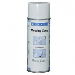 Brass Spray - Декоративное и защитное покрытие Латунь-спрей (400мл), wcn11102400, Weicon