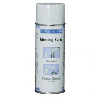 Brass Spray - Декоративное и защитное покрытие Латунь-спрей (400мл) wcn11102400 Weicon
