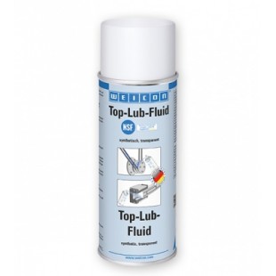 WEICON Top-Lub-Fluid Spray - Синтетическая прозрачная адгезивная смазка для пищевой промышленности (спрей 400 мл). wcn11512400 Weicon