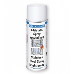 Stainless Steel Spray "bright grade" - Нержавеющая сталь спрей яркий цвет (400 мл), wcn11104400, Weicon