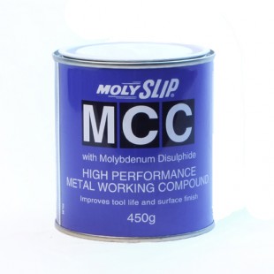 MCC Состав для обработки металлов  (450гр) СОЖ(смазочно-охлаждающая жидкость) MCC Moly Slip